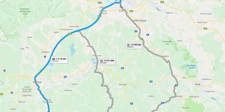 Policija upozorava na posebnu regulaciju prometa zbog posjeta srbijanskog predsjednika općini Gvozd i Vrginmostu (Foto: Google Maps)