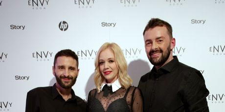 Jelena Rozga, Vjeko Franetović i Nikica Ivančević (FOTO: Žarko Bašić/Pixsell)