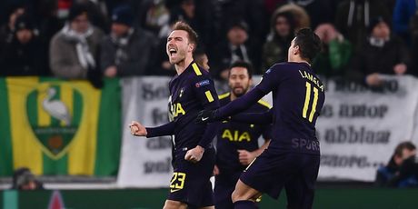 Slavlje Tottenhama (Foto: AFP)