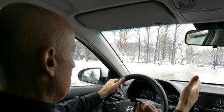Vožnja sa Željkom Marušićem po zimskim uvjetima (Foto: Branimir Vorša/Dnevnik.hr)