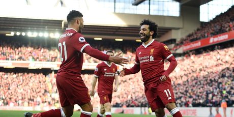 Salah i Oxlade slave pogodak Liverpoola (Foto: AFP)