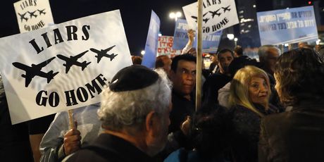 Prosvjed u Tel Avivu (Foto: AFP) - 2