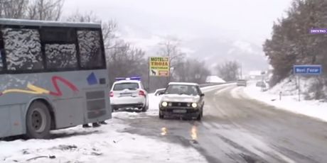 Nesreća u Novom Pazaru (Screenshot RTV Novi Pazar)