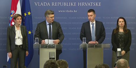 Andrej Plenković predstavlja novog povjerenika za Agrokor (Foto: Dnevnik.hr)