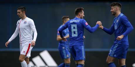 Izet Hajrović i Bruno Petković (Photo: Matija Habljak/PIXSELL)