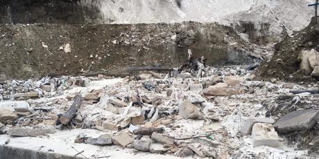 Bujica odnijela tone smeća s odlagališta Lakota u Istri (Foto: Građanska inicijativa \