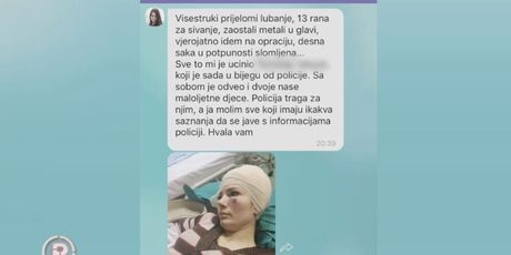 Objava Mihaele Ivković na društvenoj mreži (Foto: Dnevnik.hr)