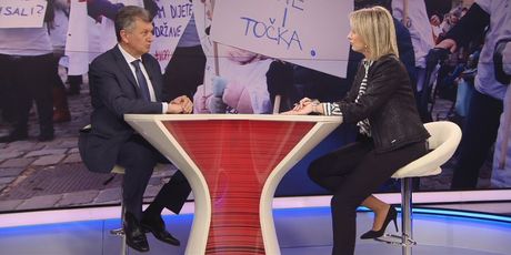 Ministar zdravstva Milan Kujundžić i Sabina Tandara Knezović (Foto: Dnevnik.hr)