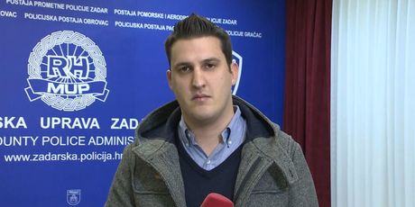 Domagoj Mikić razgovara s Načelnikom PU Zadarske Antonnom Dražinom o sigurnosti građana u Zadru (Foto: Dnevnik.hr) - 2