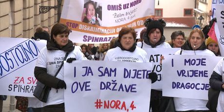 Prosvjed za spinrazu (Foto: Dnevnik.hr) - 1