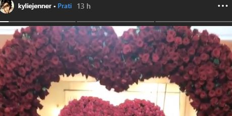 Valentinovo Kylie Jenner i Travisa Scotta (Foto: Instagram)