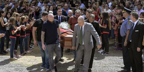 Pogreb Emiliana Sale (Foto: AFP)