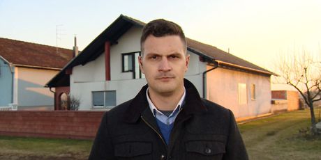 Dino Goleš izvještava o zločinu u Palovcu (Foto: Dnevnik.hr)
