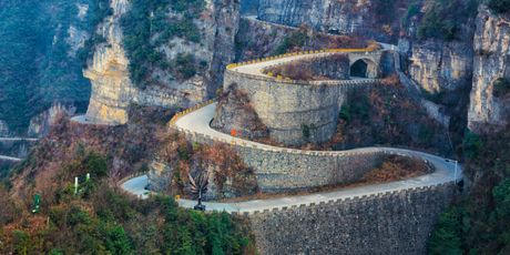 Tianmen Mountain Road, Kina - 3