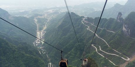 Tianmen Mountain Road, Kina - 4