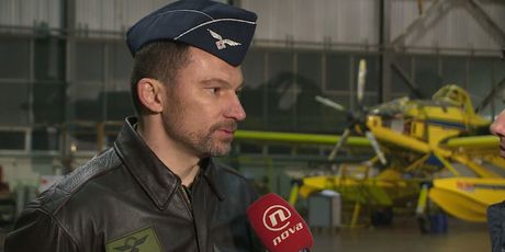 Boris Panić, načelnik Stožera 93. Zrakoplove baze HRZ-a (Foto: Dnevnik.hr) - 1