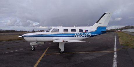 Piper Malibu s kojim je letio Sala (Foto: AFP)