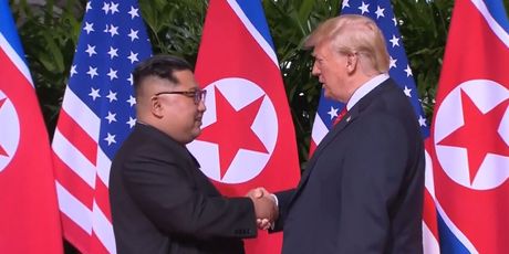 Kim Jong-un i Donald Trump (Foto: Dnevnik.hr)