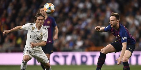 Luka Modrić i Ivan Rakitić (Foto: AFP)