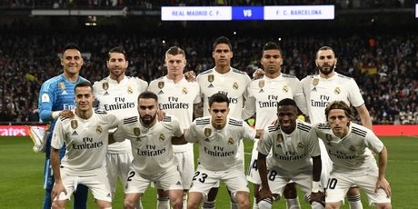 Momčad Real Madrida (Foto: AFP)