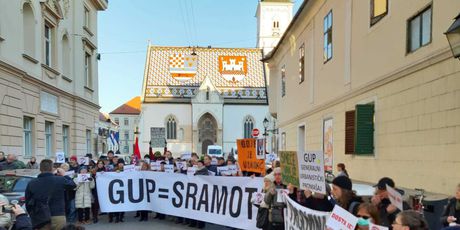 Prosvjed protiv Milana Bandića i GUP-a - 2