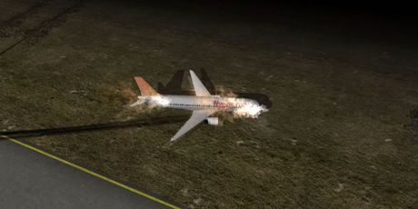 Animacija avionske nesreće u Turskoj - 3