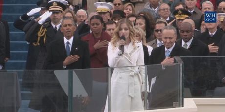 Pjevačica na Trumpovoj inauguraciji