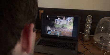 Igranje videoigre, ilustracija - 2