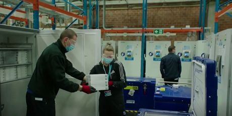 Pakiranje cjepiva protiv koronavirusa