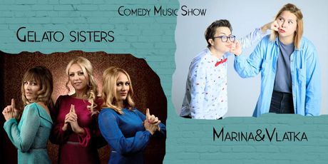Comedy Music Show Gelato Sisters i Studio Smijeha Ladies