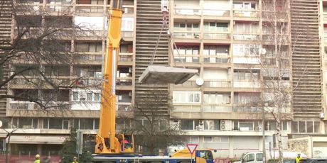 Sanacija zgrade u Vukovarskoj oštećene od potresa - 1