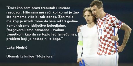 Luka Modrić i Mario Mandžukić