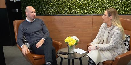 Filip Ljubić, izvršni direktor softverske tvrtke, i Martina Marčinko