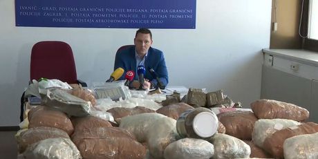 Policija zaplijenila drogu vrijednu 10 milijuna kuna