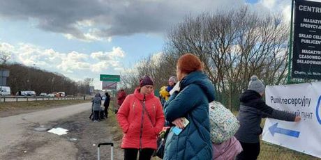 Izbjeglice iz Ukrajine na graničnom prijelazu Dorohusk - 2