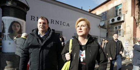 Kolinda Grabar-Kitarović i Jakov Kitarović