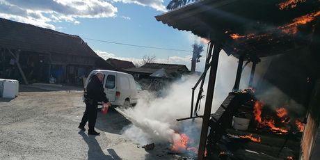 Požar na području Karlovca - 2