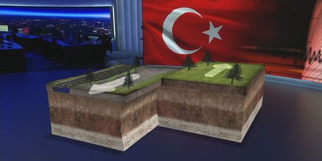 Grafički prikaz potresa u Turskoj - 1