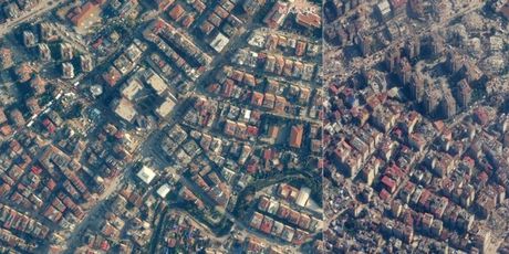 Satelitske snimke prije i nakon potresa u Turskoj - 4