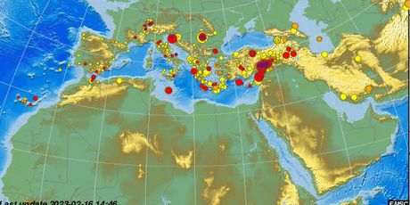 Potresi u Europi
