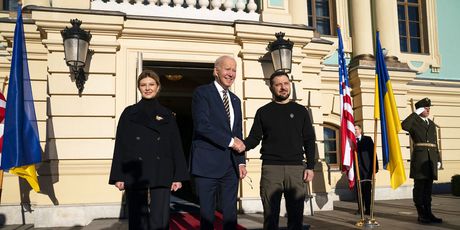 Predsjednik SAD-a Joe Biden stigao u posjet Kijevu - 1