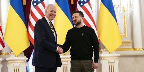 Predsjednik SAD-a Joe Biden stigao u posjet Kijevu - 2