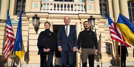 Predsjednik SAD-a Joe Biden stigao u posjet Kijevu - 3