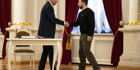 Predsjednik SAD-a Joe Biden stigao u posjet Kijevu - 4