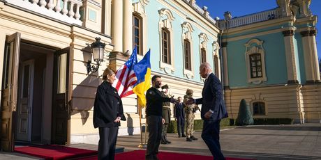 Predsjednik SAD-a Joe Biden stigao u posjet Kijevu - 5