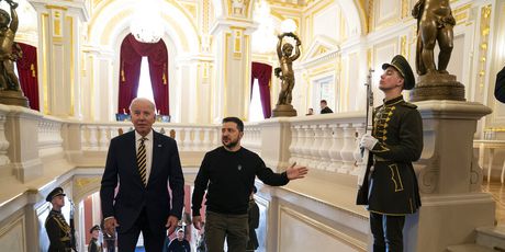Predsjednik SAD-a Joe Biden stigao u posjet Kijevu - 6