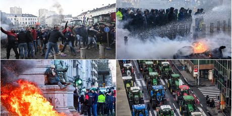 Prosvjed seljaka u Bruxellesu