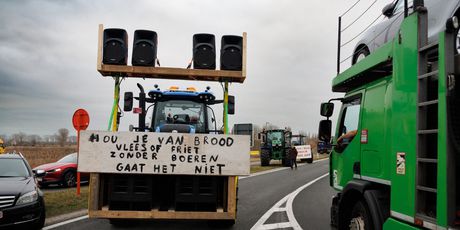 Poljoprivrednici blokiraju promet na belgijsko-nizozemskoj granici - 4