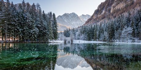 Planšarsko jezero zimi