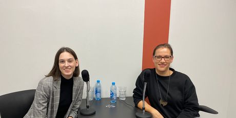 Loren Petrušić i gošća podcasta, prof. dr. sc. Ivana Perković